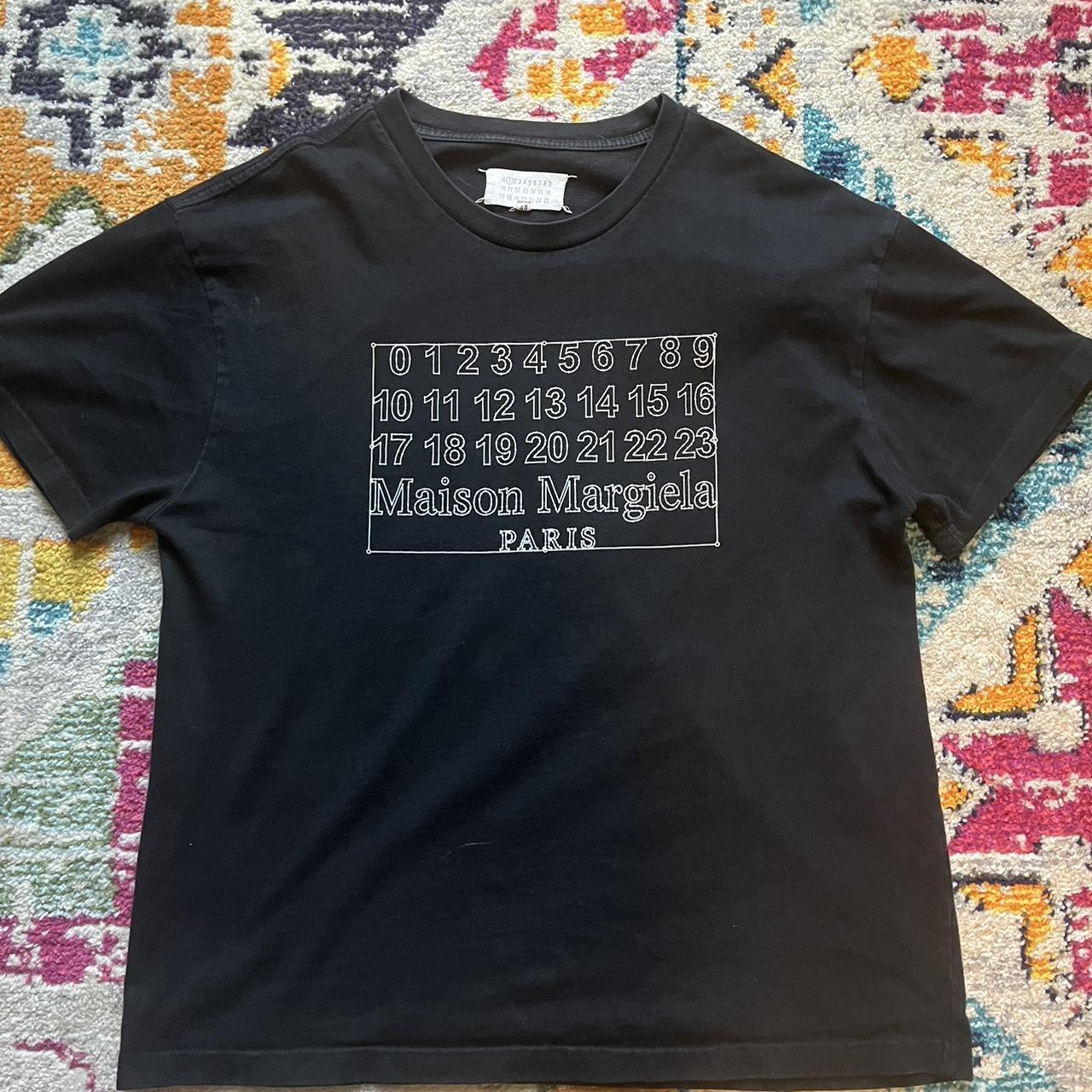 Maison margiela numbers t shirt | Depop