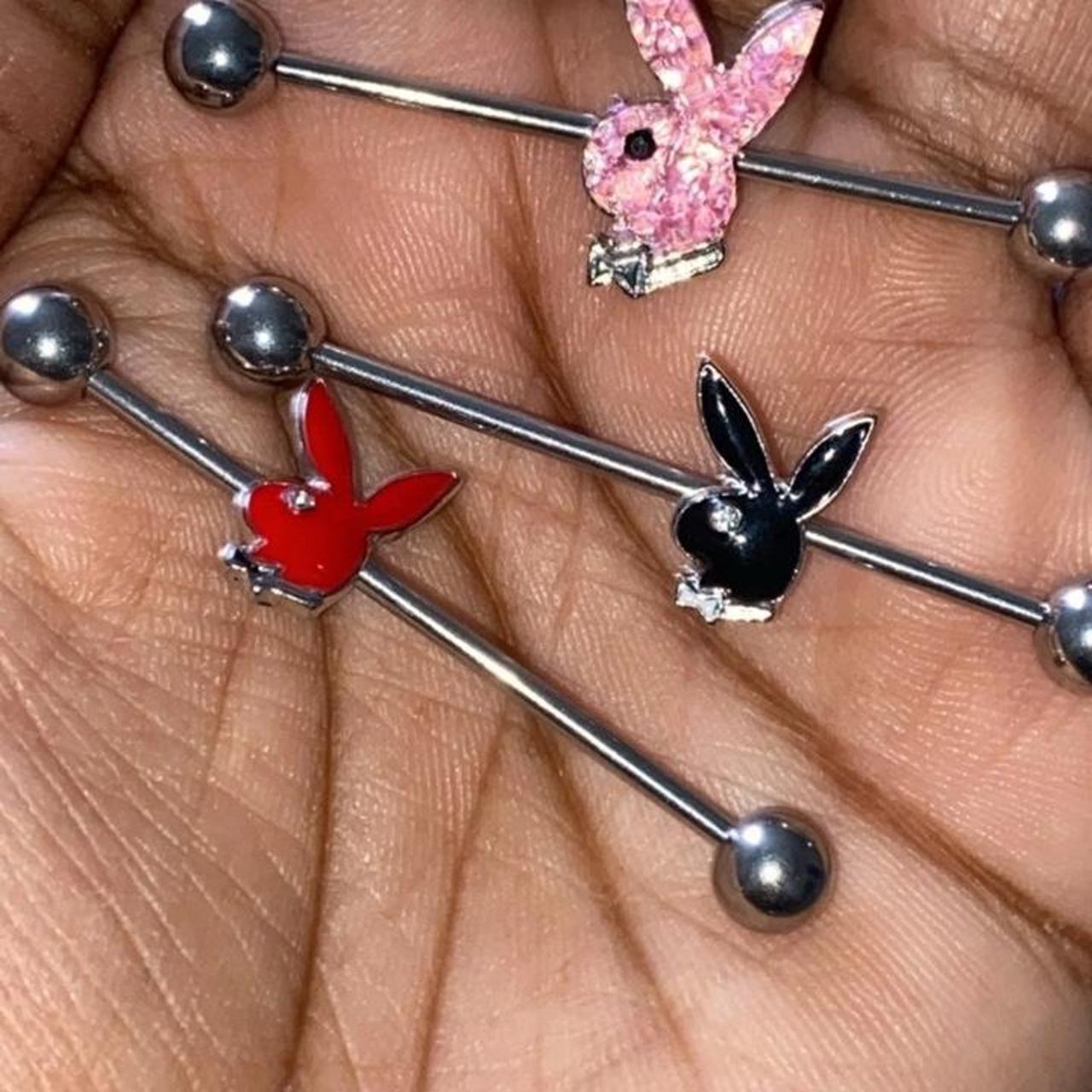 Playboy bunny online industrial barbells