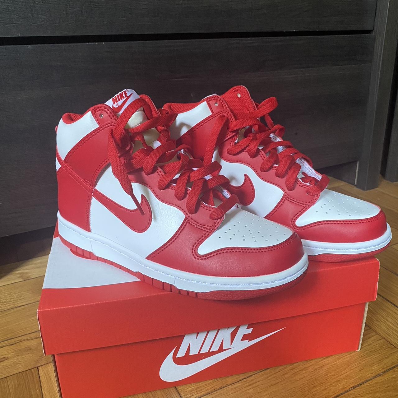 Nike Dunk High NEVER WORN Women size Big Depop