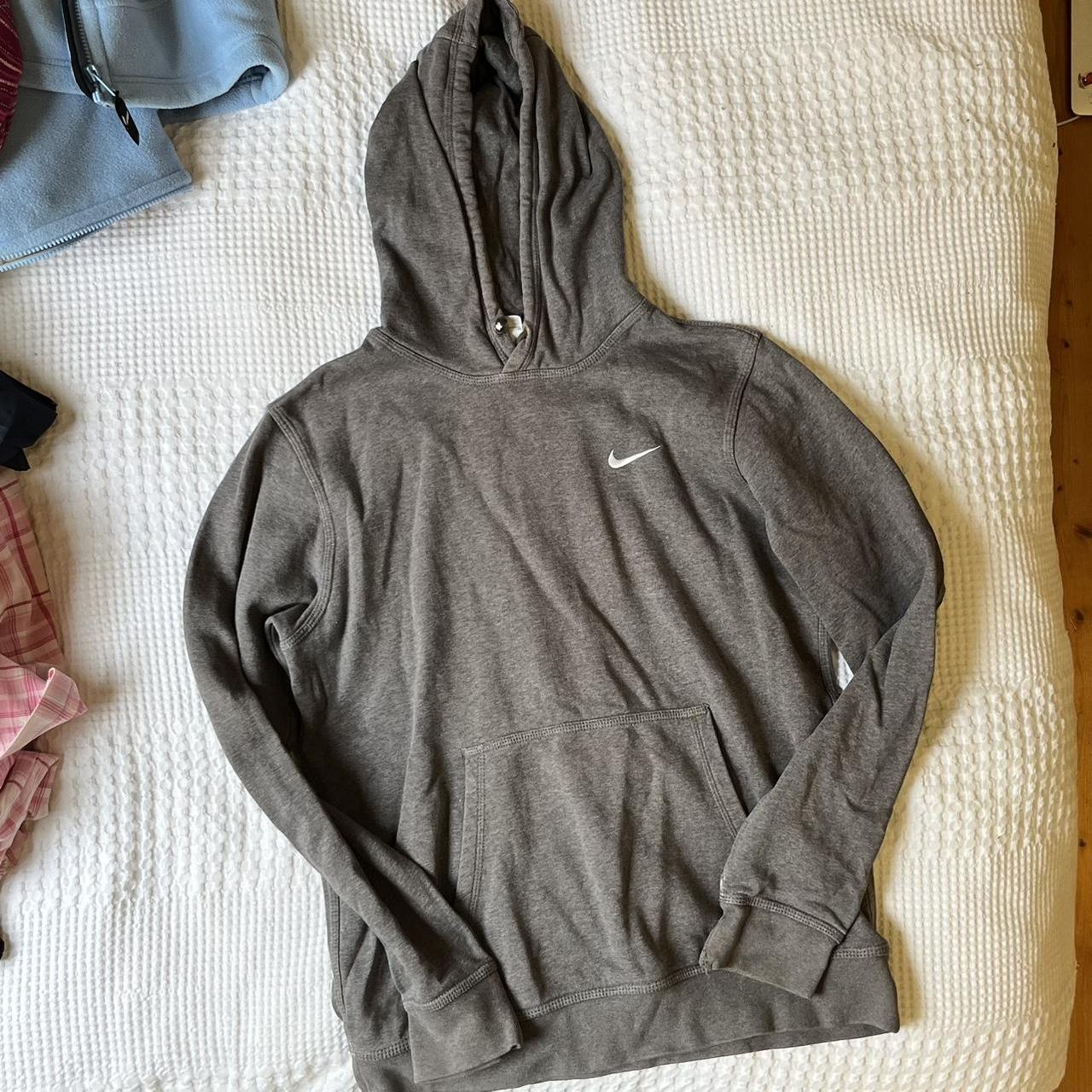 nike grey hoodie tracksuit