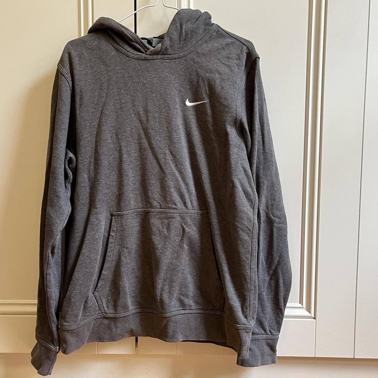 nike grey butterfly hoodie