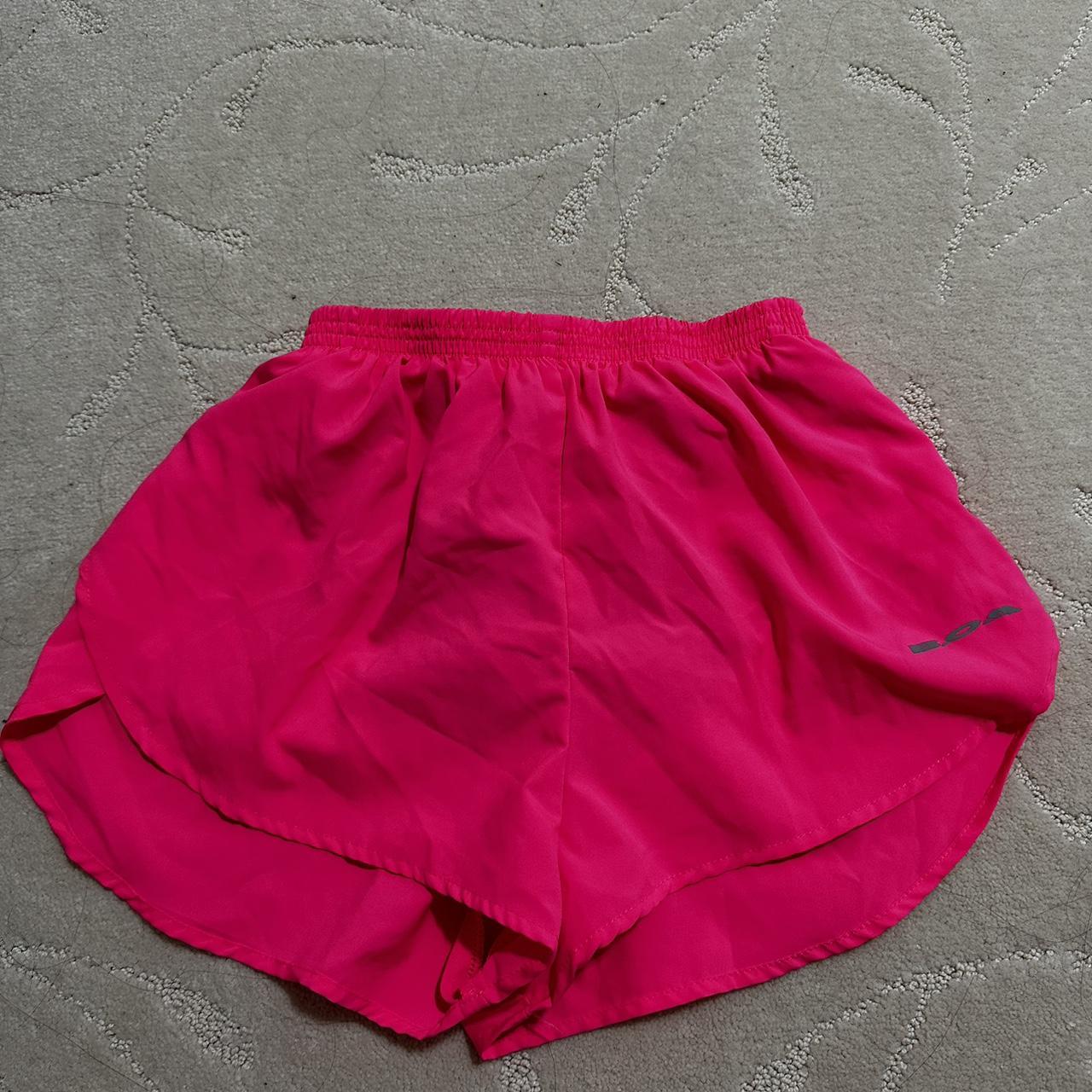 Boa hot pink running shorts 1