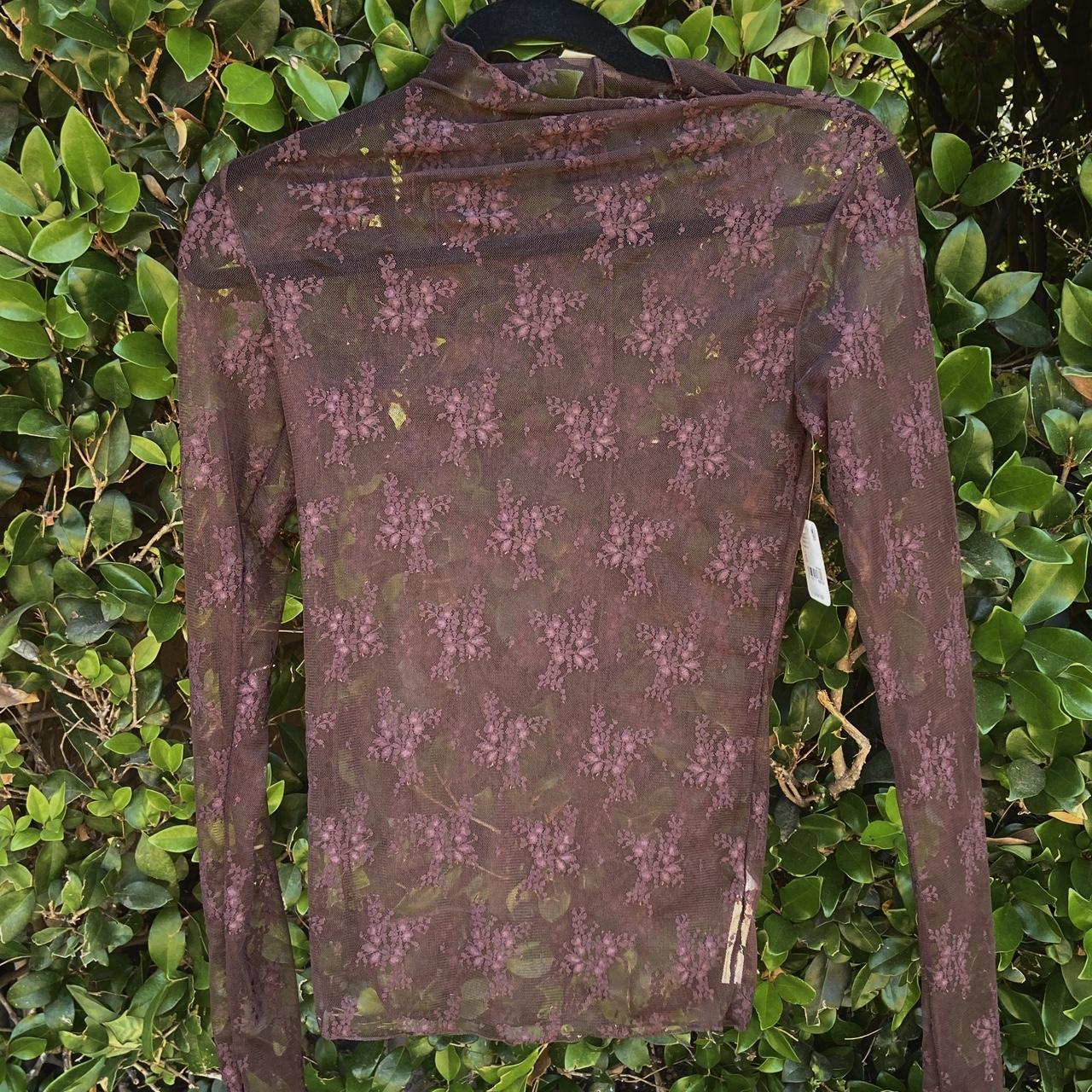 free people mesh undershirt 🤎 new with tags! size... Depop