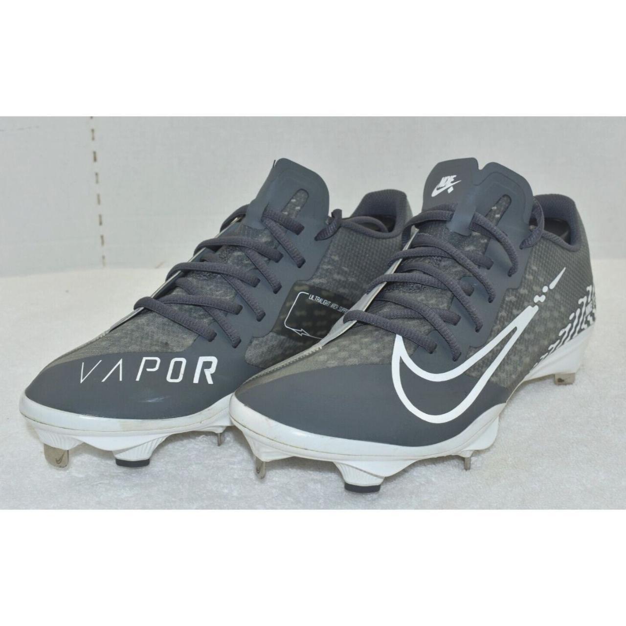 Nike, Shoes, Nike React Vapor Ultrafly Elite 4 Mens Metal Baseball Cleats  Size 4 Blue White