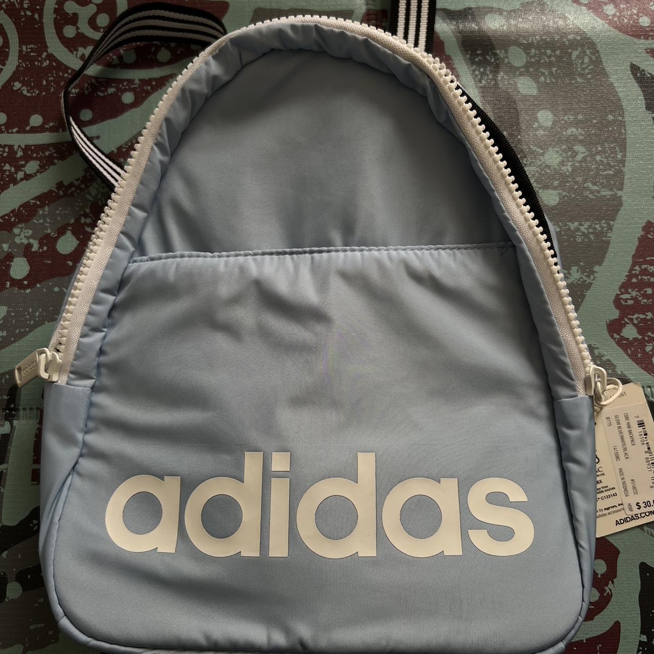 adidas core mini backpack blue