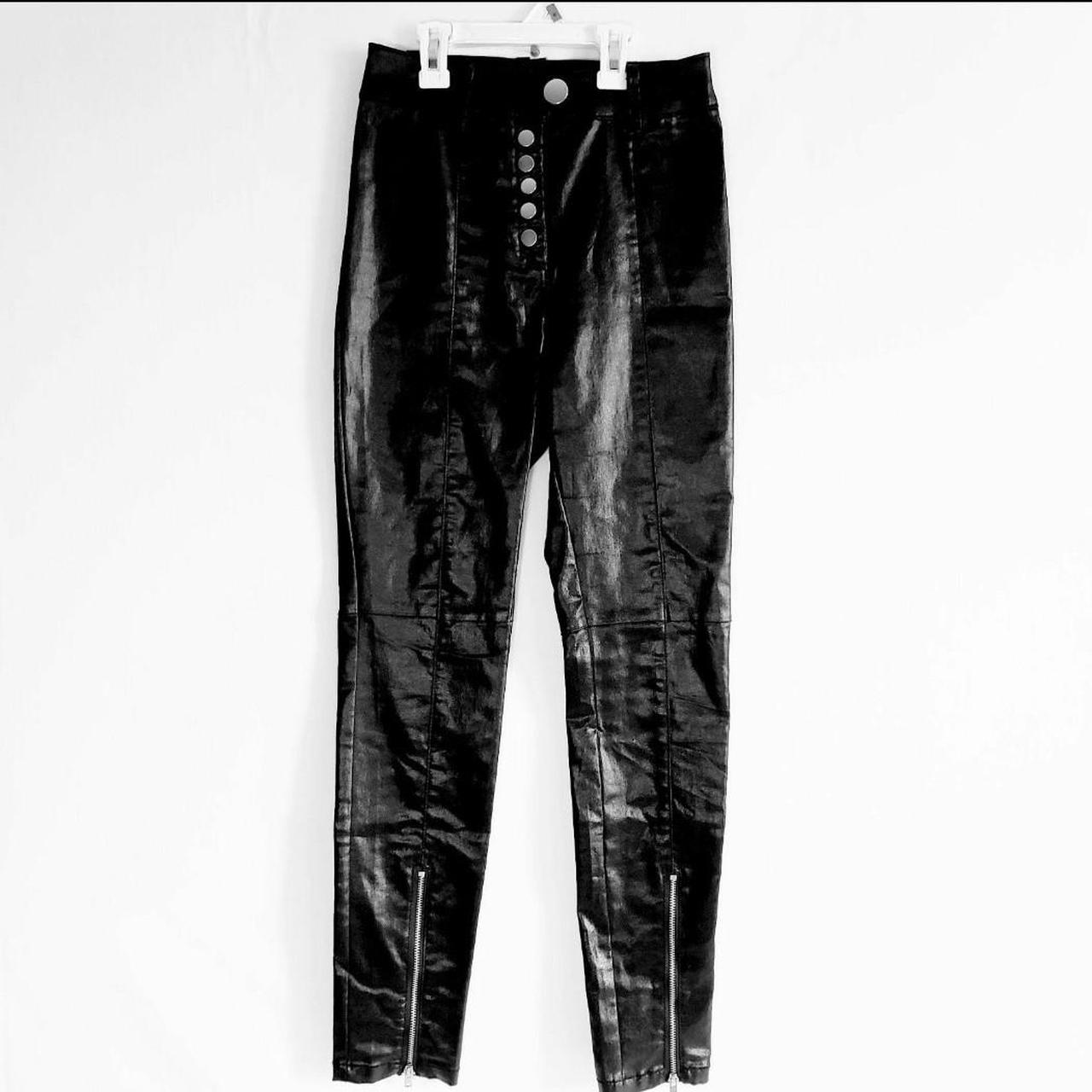 H&m hotsell vinyl pants