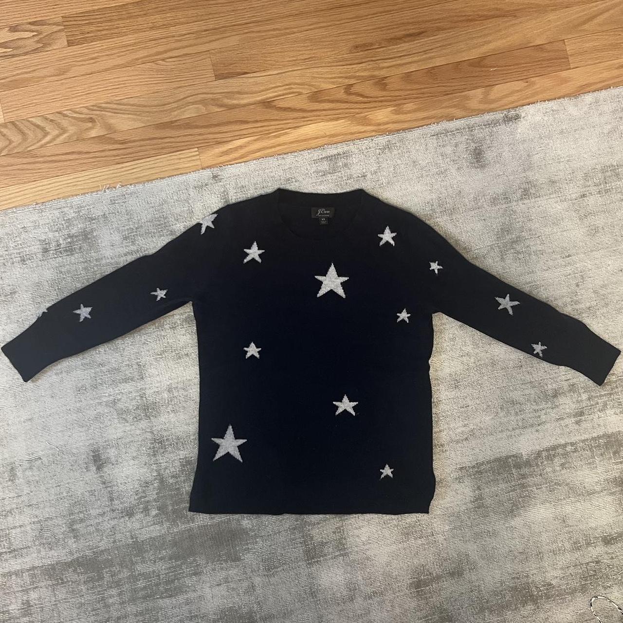 J crew outlet star cashmere sweater