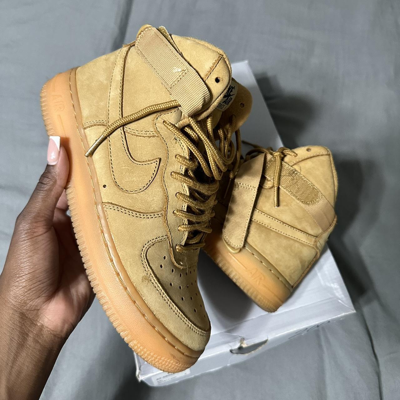 Nike Air Force 1 High LV8 3 GS Wheat