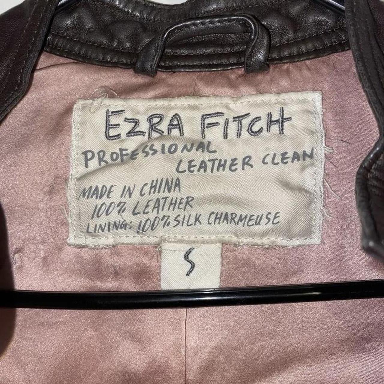 Ezra fitch 2025 leather jacket