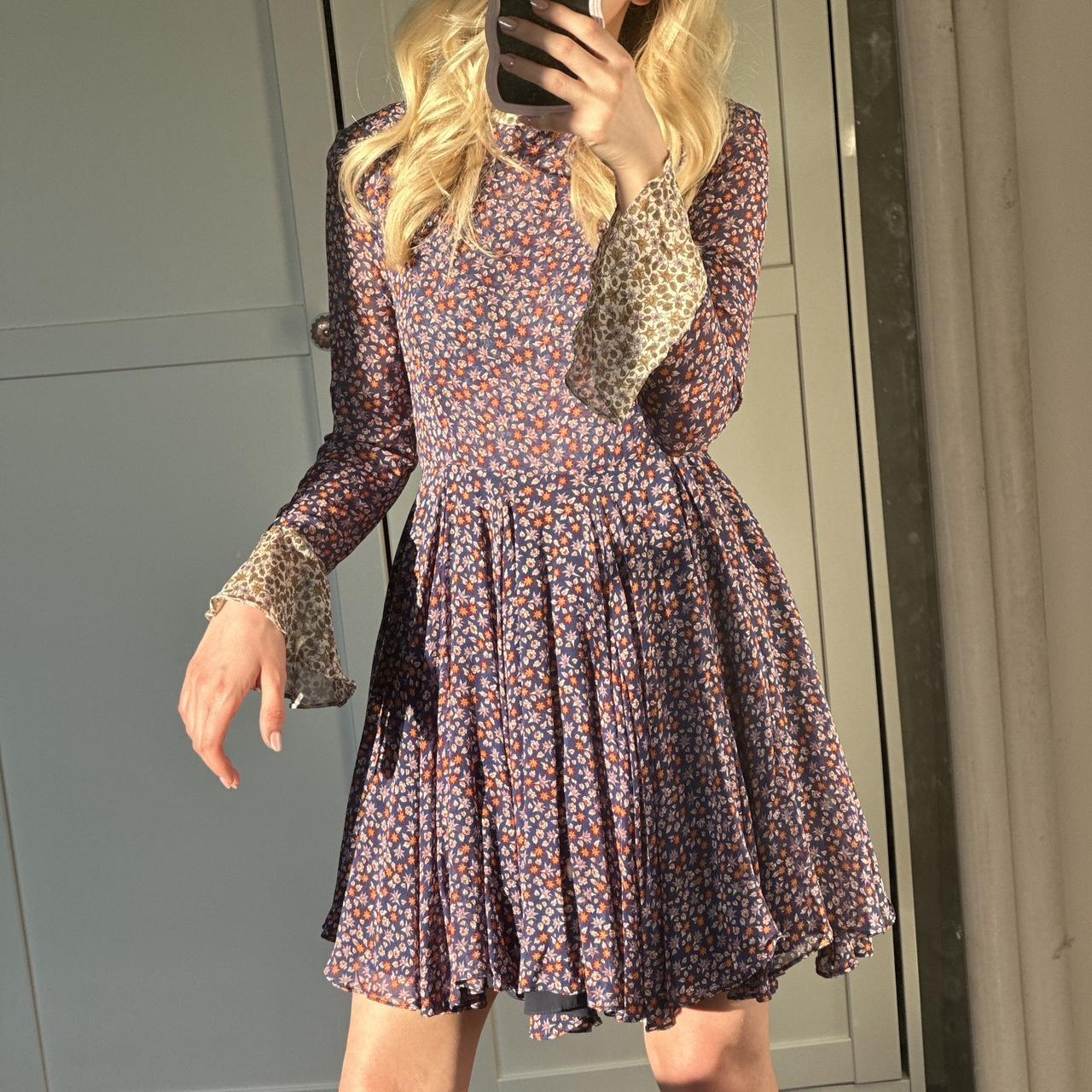 Topshop Unique Ottoline Vintage Dress, very Depop