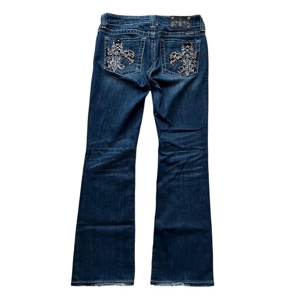 INSANELY RARE fleur de lis miss me jeans most... Depop