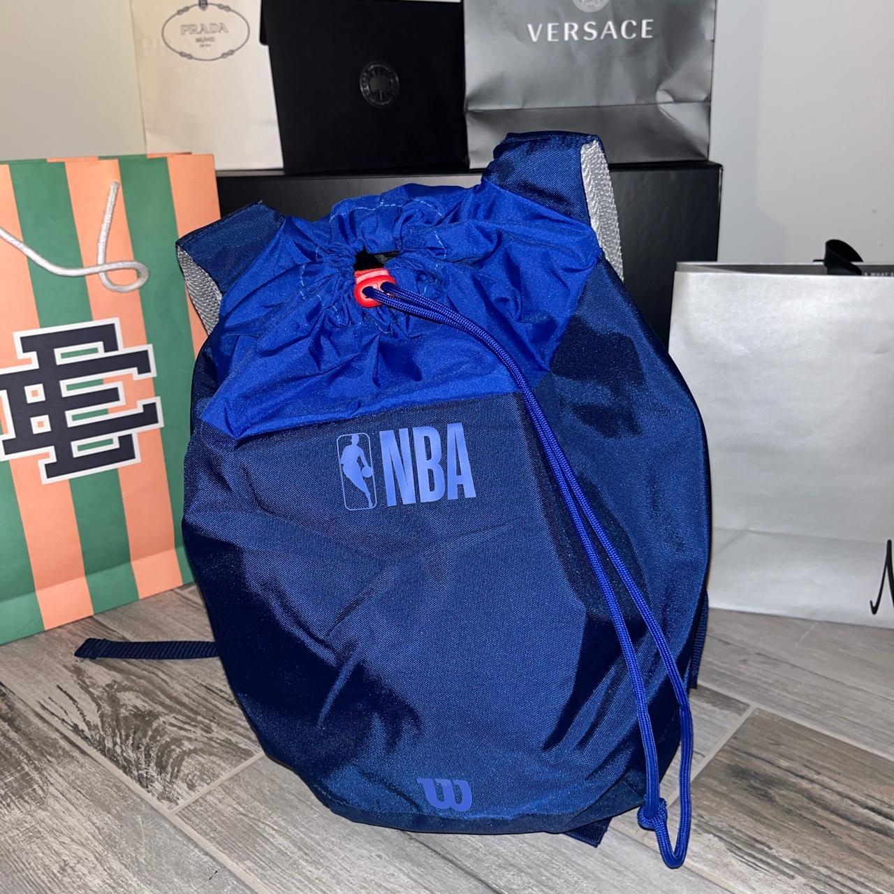 Wilson NBA DRV Basketball Backpack-Navy Brand - Depop
