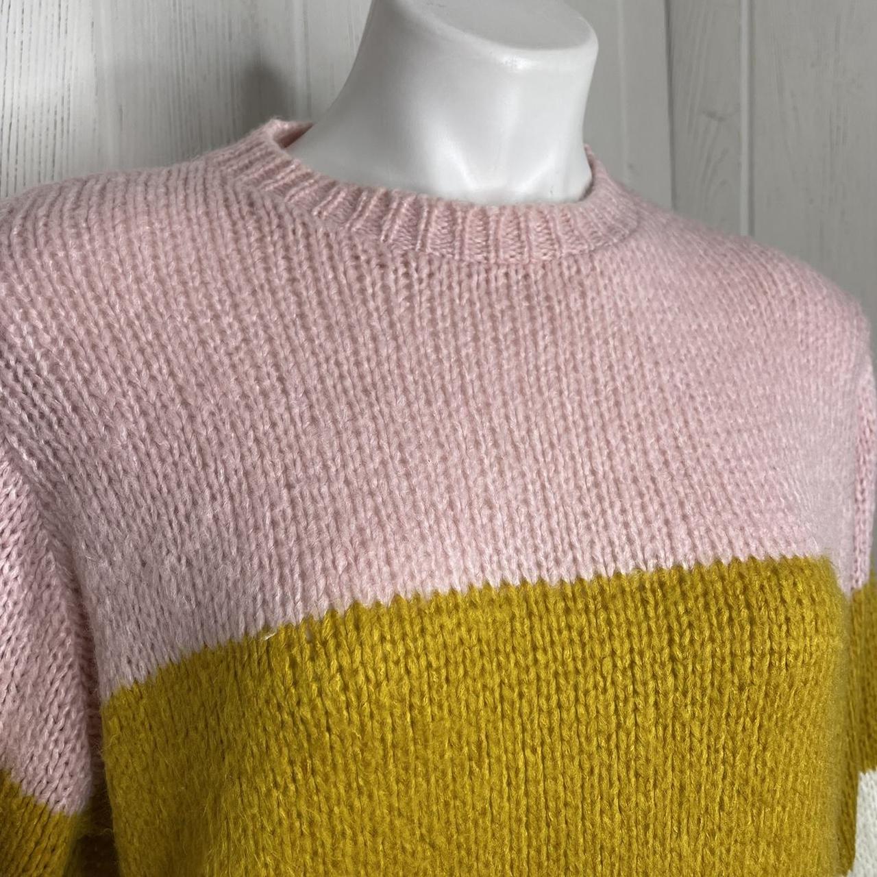 Colorblock knit pullover topshop hotsell