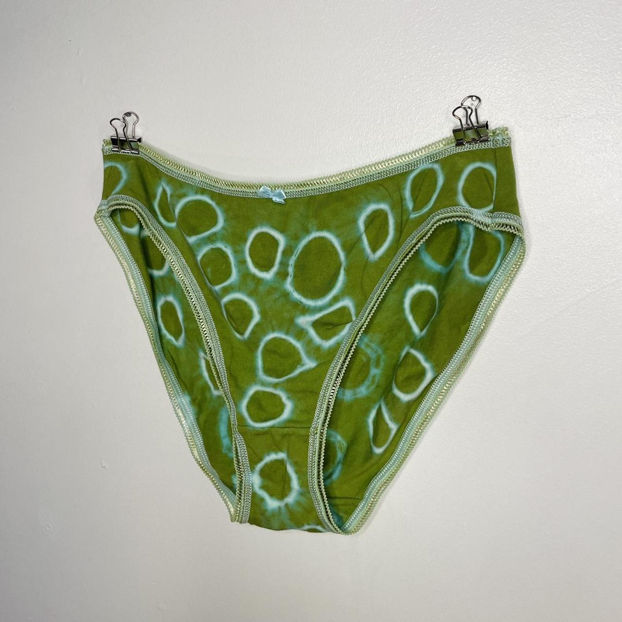 Marble knickers in wasabi > hand tie dye using... Depop