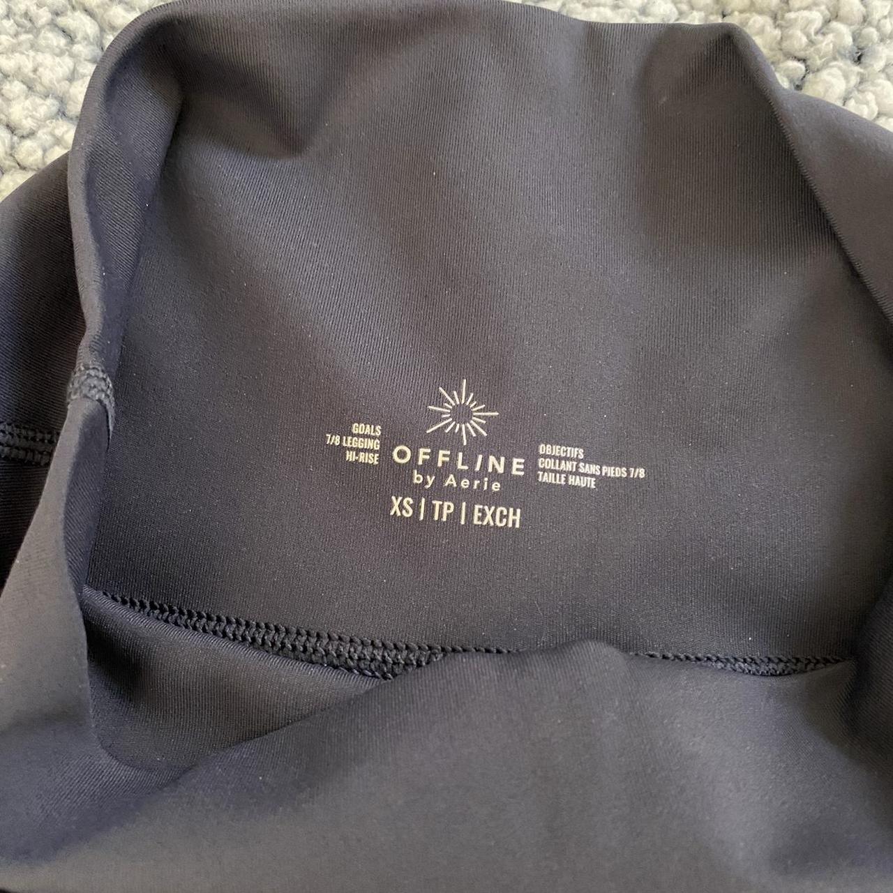 Aerie Offline Seamless Navy Leggings, xs dark navy... Depop