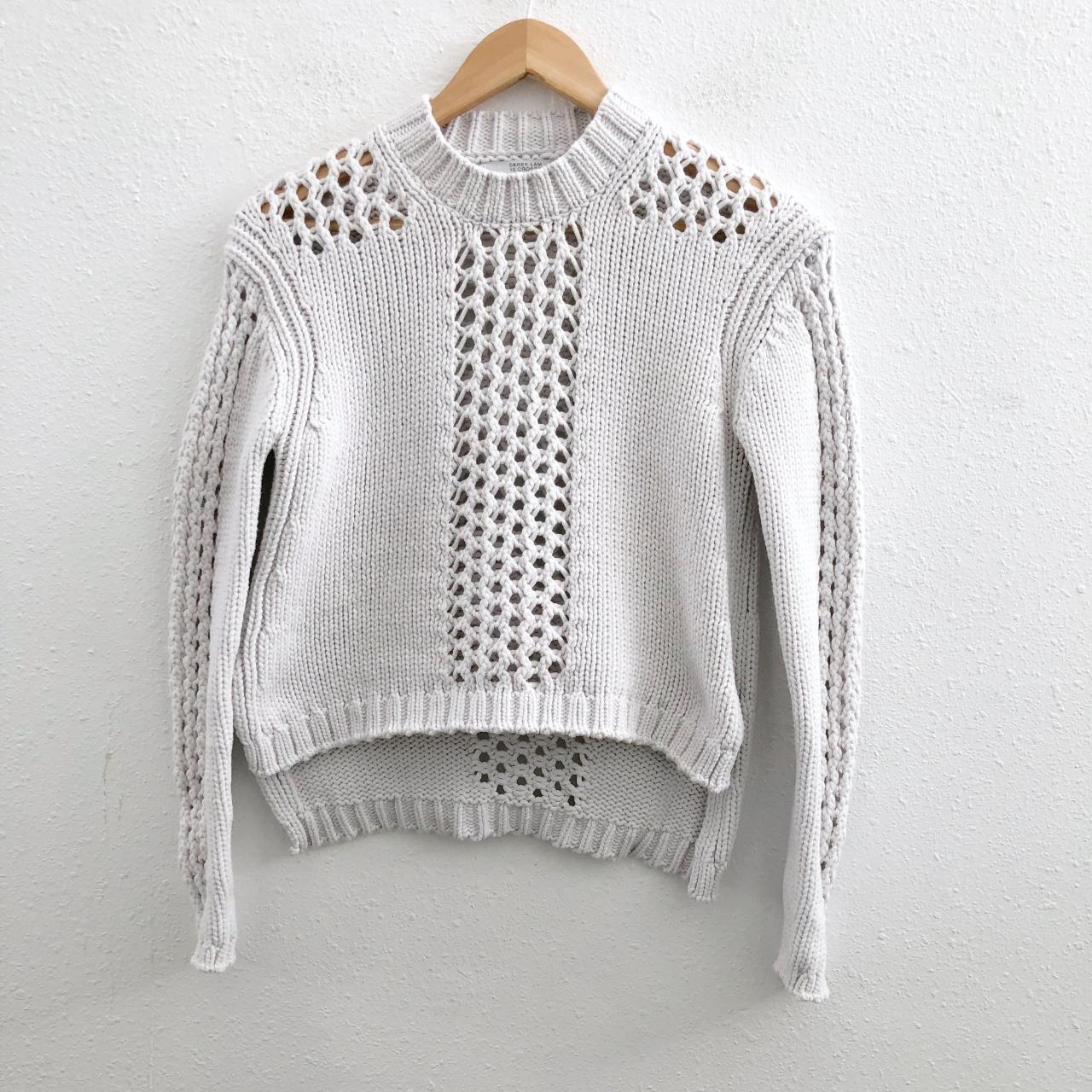 PRODUCT: DEREK LAMB 10 CROSBY Open Knit Cotton Blend... - Depop