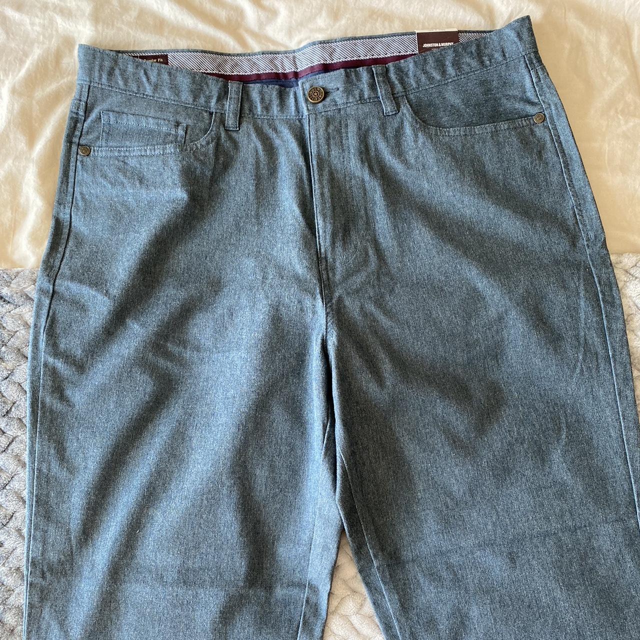 Johnston & Murphy Men's Blue Jeans | Depop