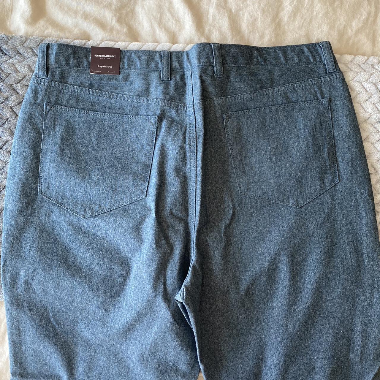 Johnston & Murphy Men's Blue Jeans | Depop