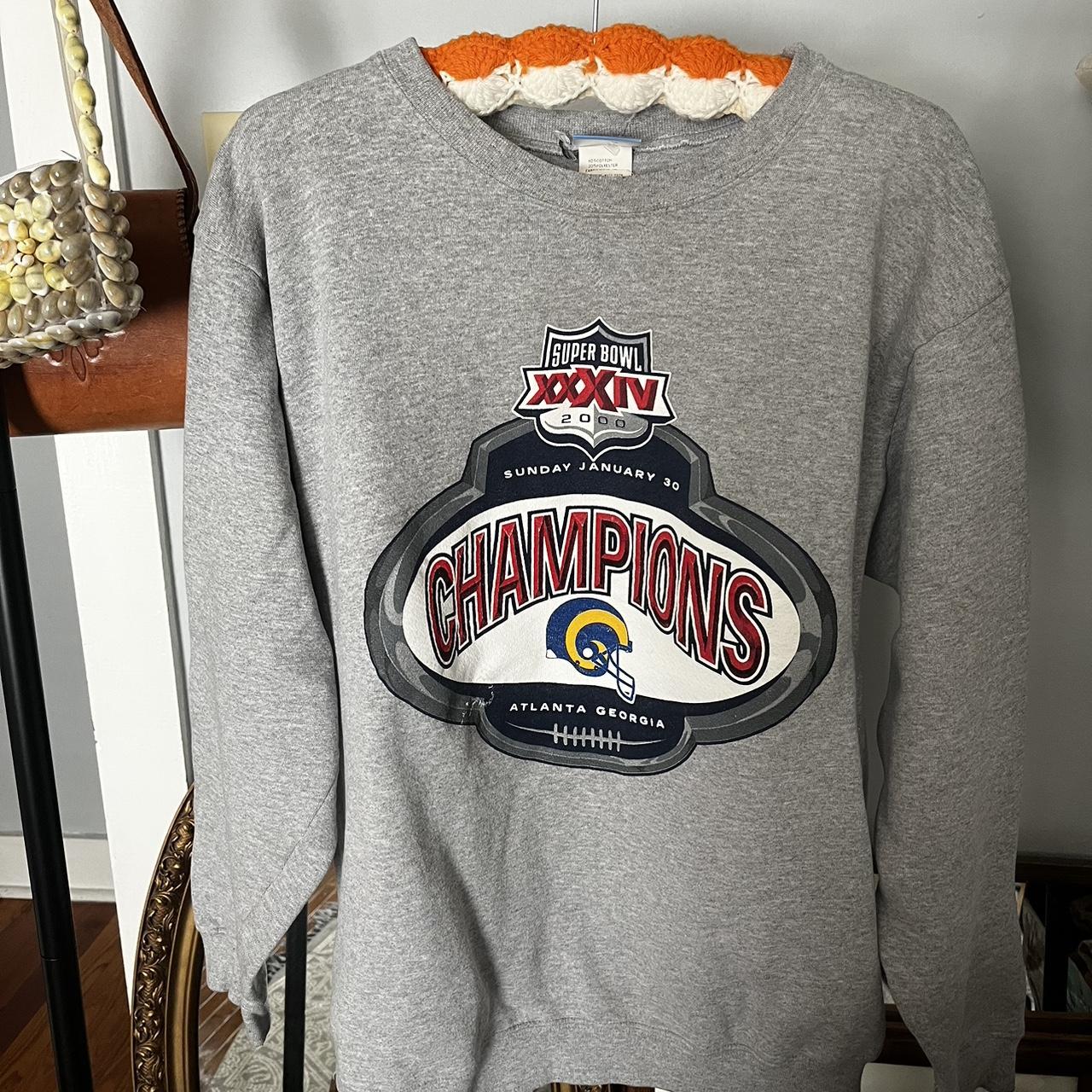 NFL Men's Sweatshirt - Blue - XL