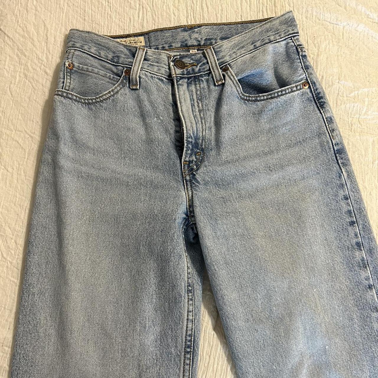 size 24 light wash levi’s baggy dad jeans 💙 I... - Depop