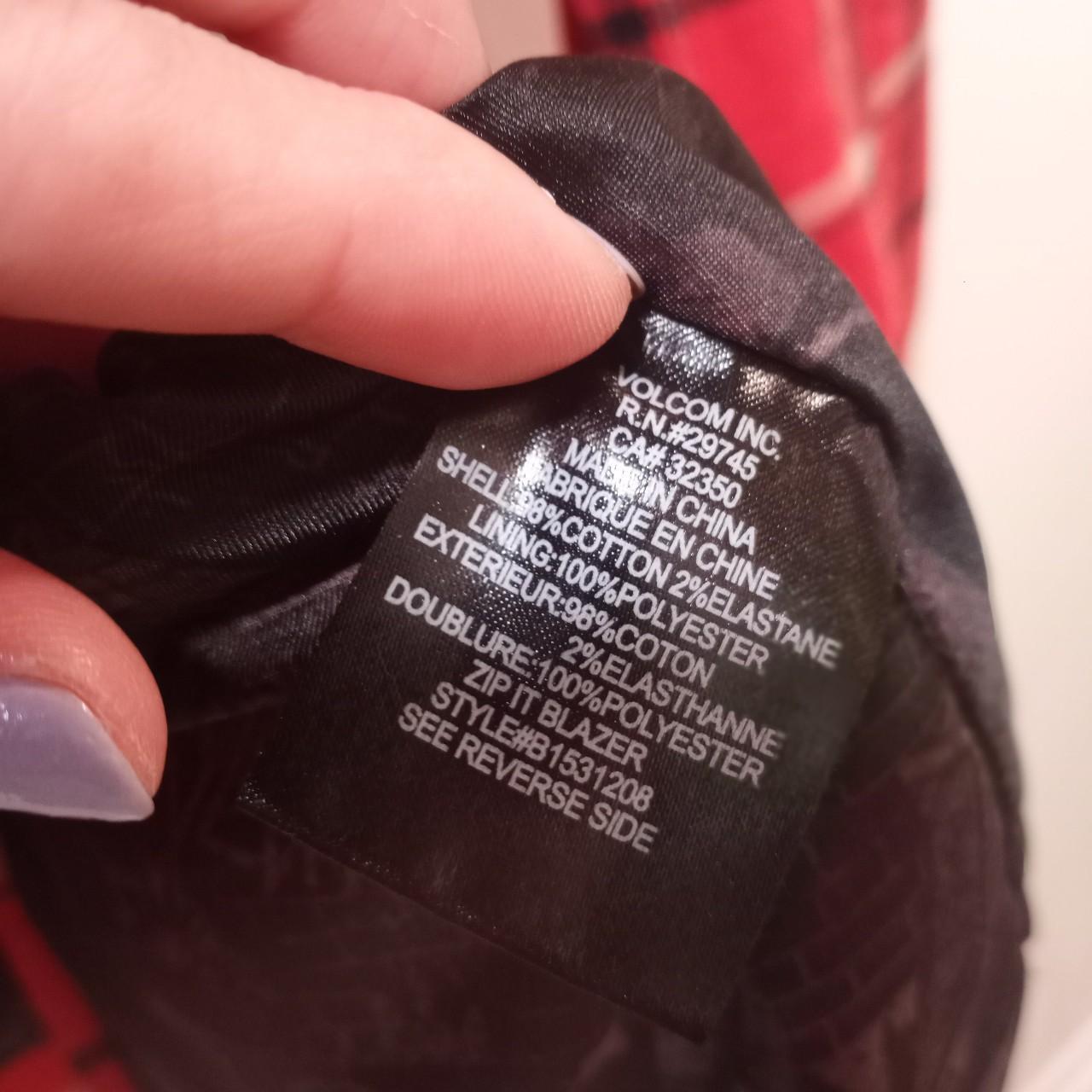 Volcom Women's Jacket - Red/Multi - S – Volcom re… - image 7