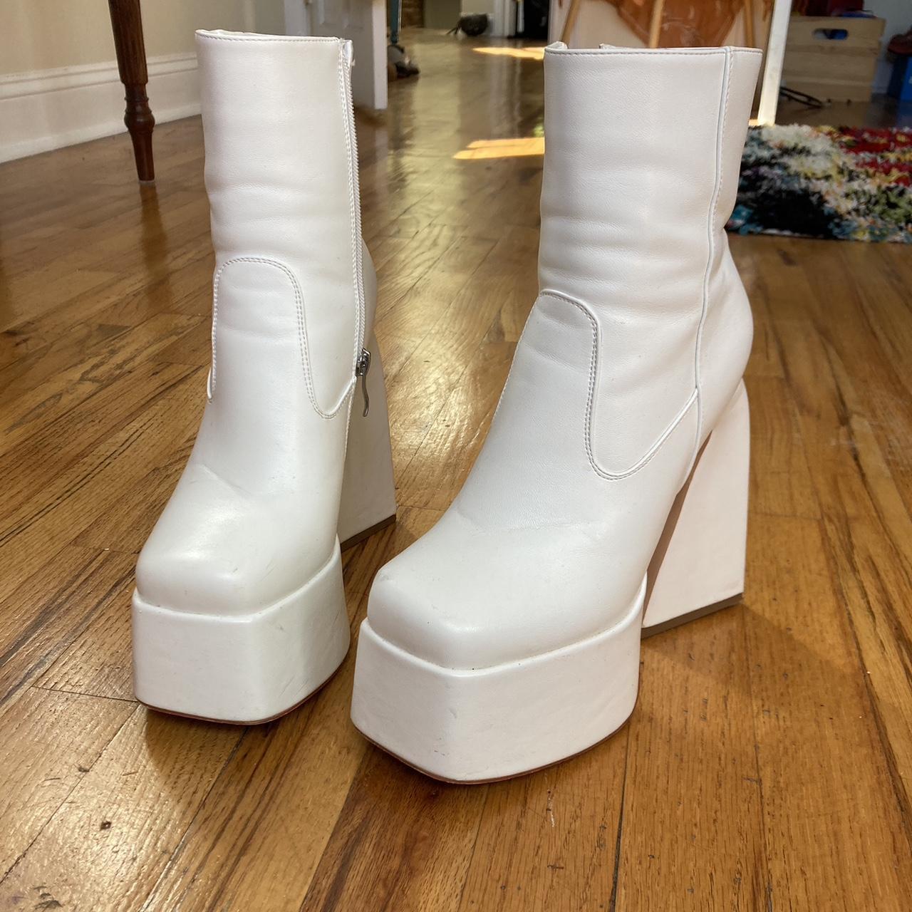 Womens White Boots Depop 1767