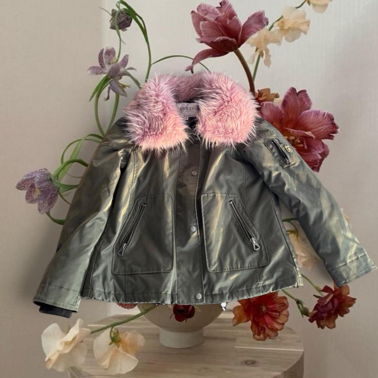 Guess Women's Jacket - Khaki/Green - M – Army gre… - image 2