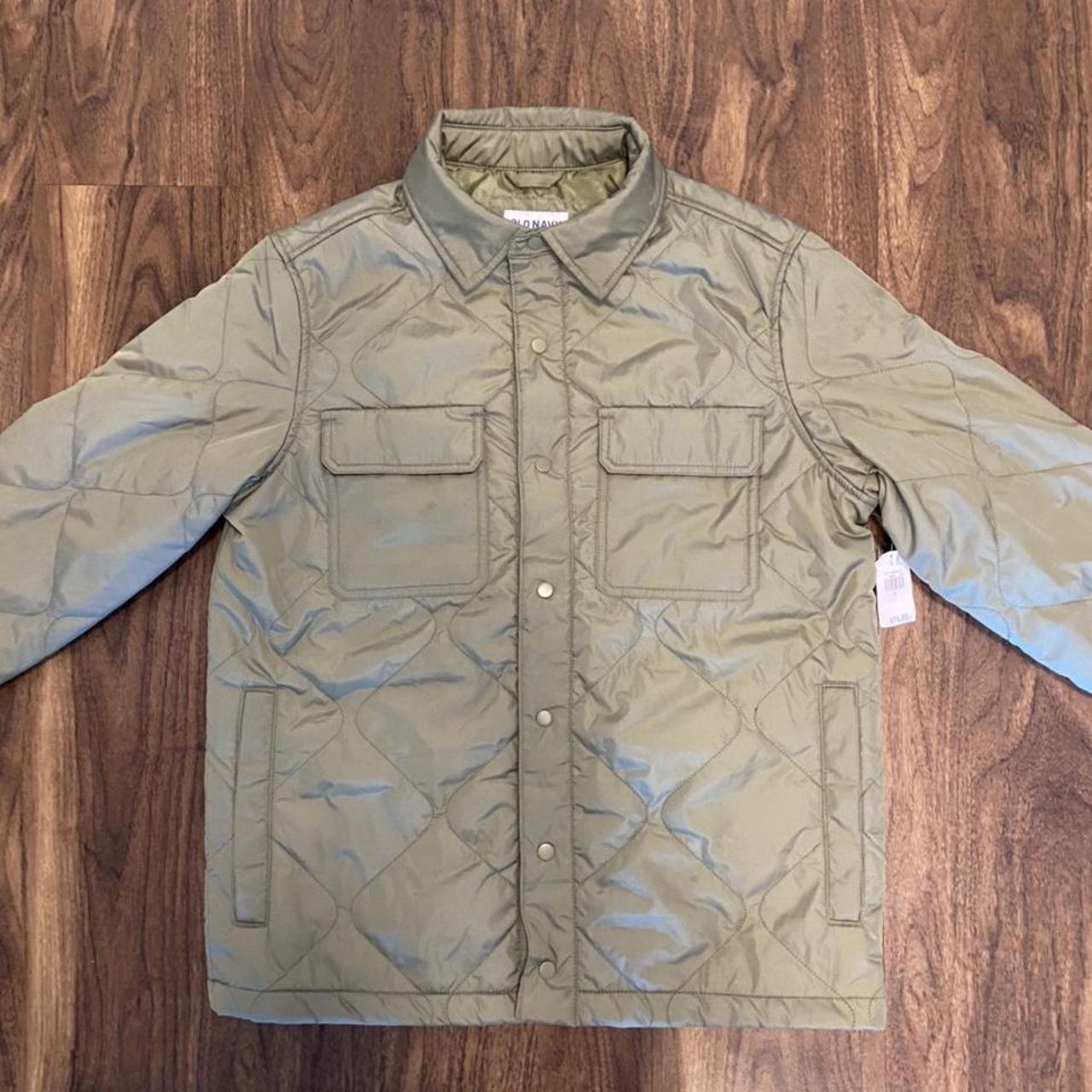 Old Navy Men's Green Jacket | Depop