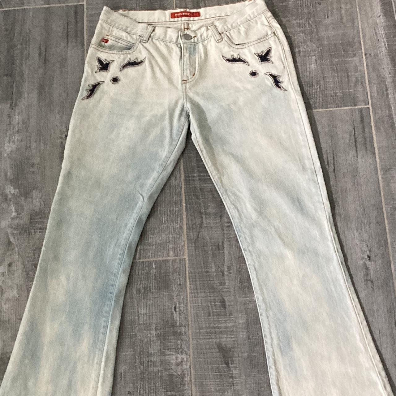 Miss Sixty Low Rise Bootcut Jeans Light Blue And Depop