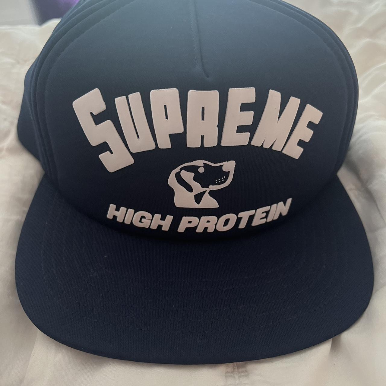 SUPREME HIGH PROTEIN HAT authentic bought off the... - Depop