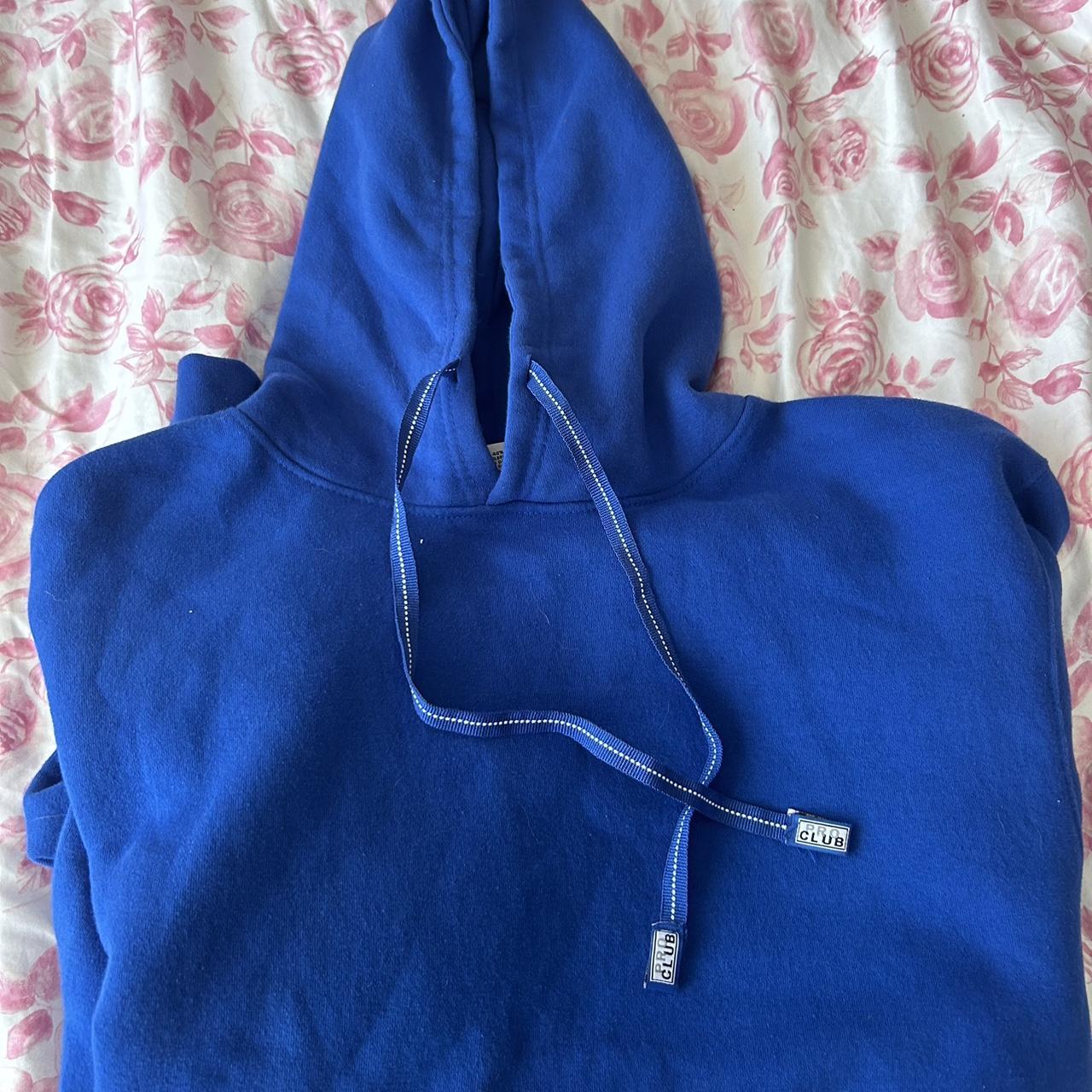 royal blue pro club hoodie. super comfy and... - Depop