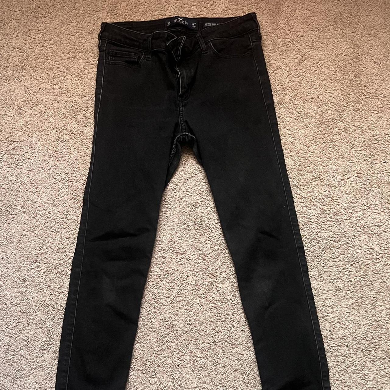 Black Hollister Jeans, In great condition, only