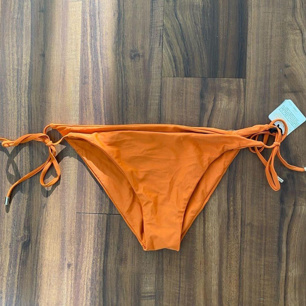 Monday Swimwear Hanalei Bottom in Burnt Orange. NWT,... Depop