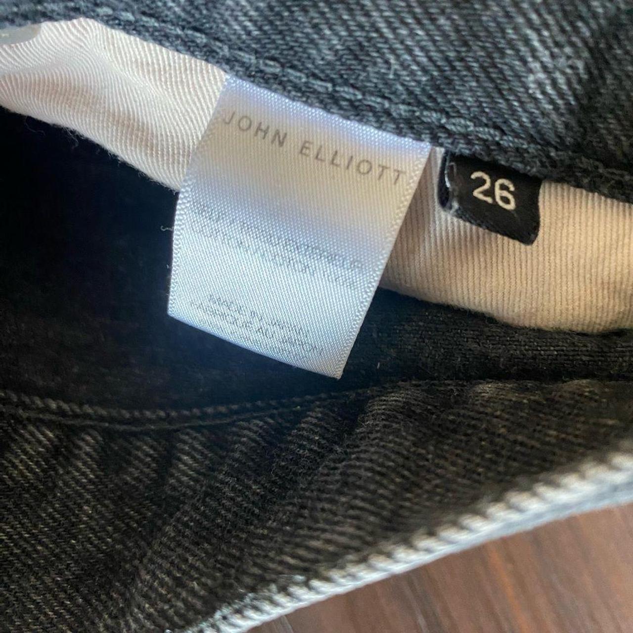 John Elliott Women's Black Shorts (2)