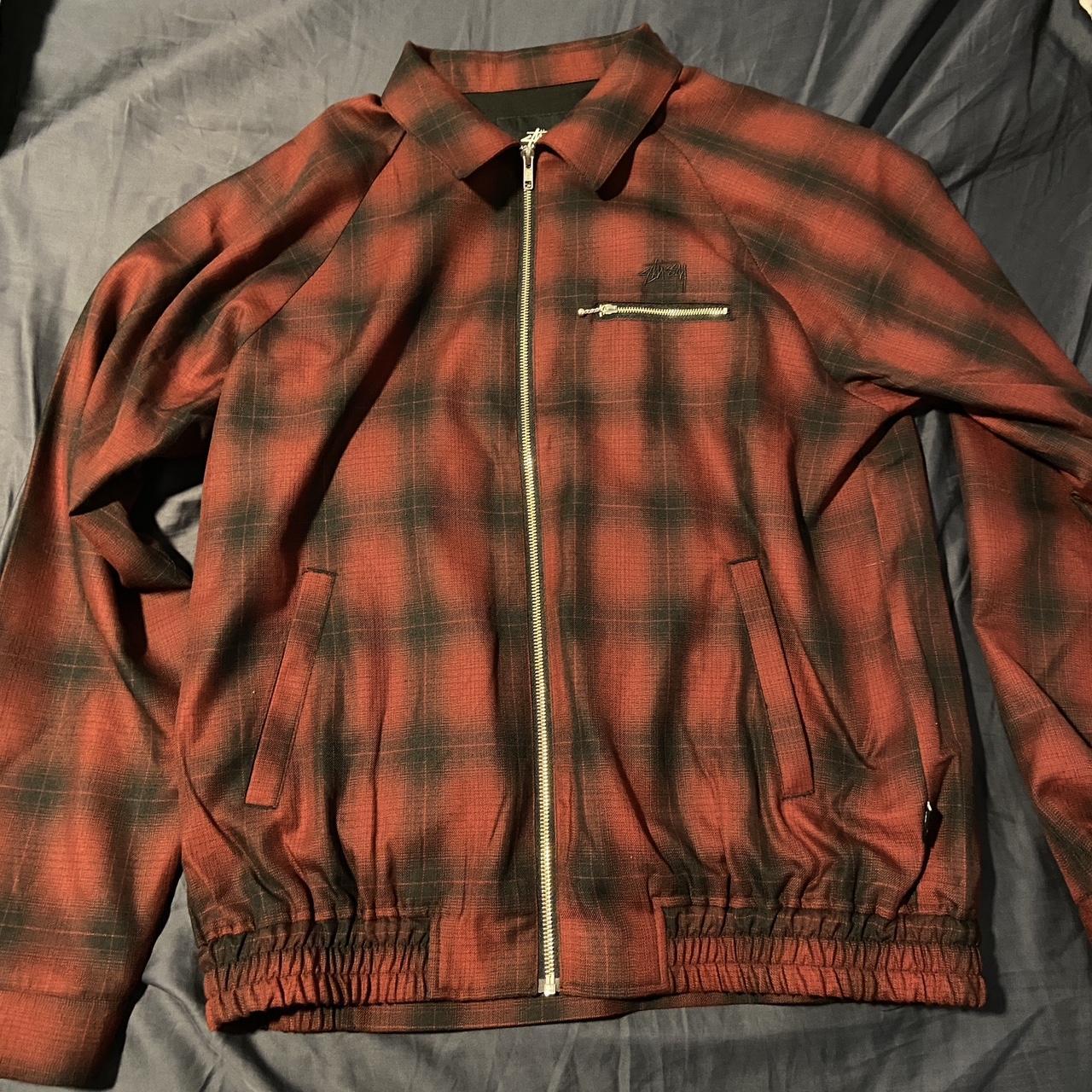 Stussy sales plaid jacket