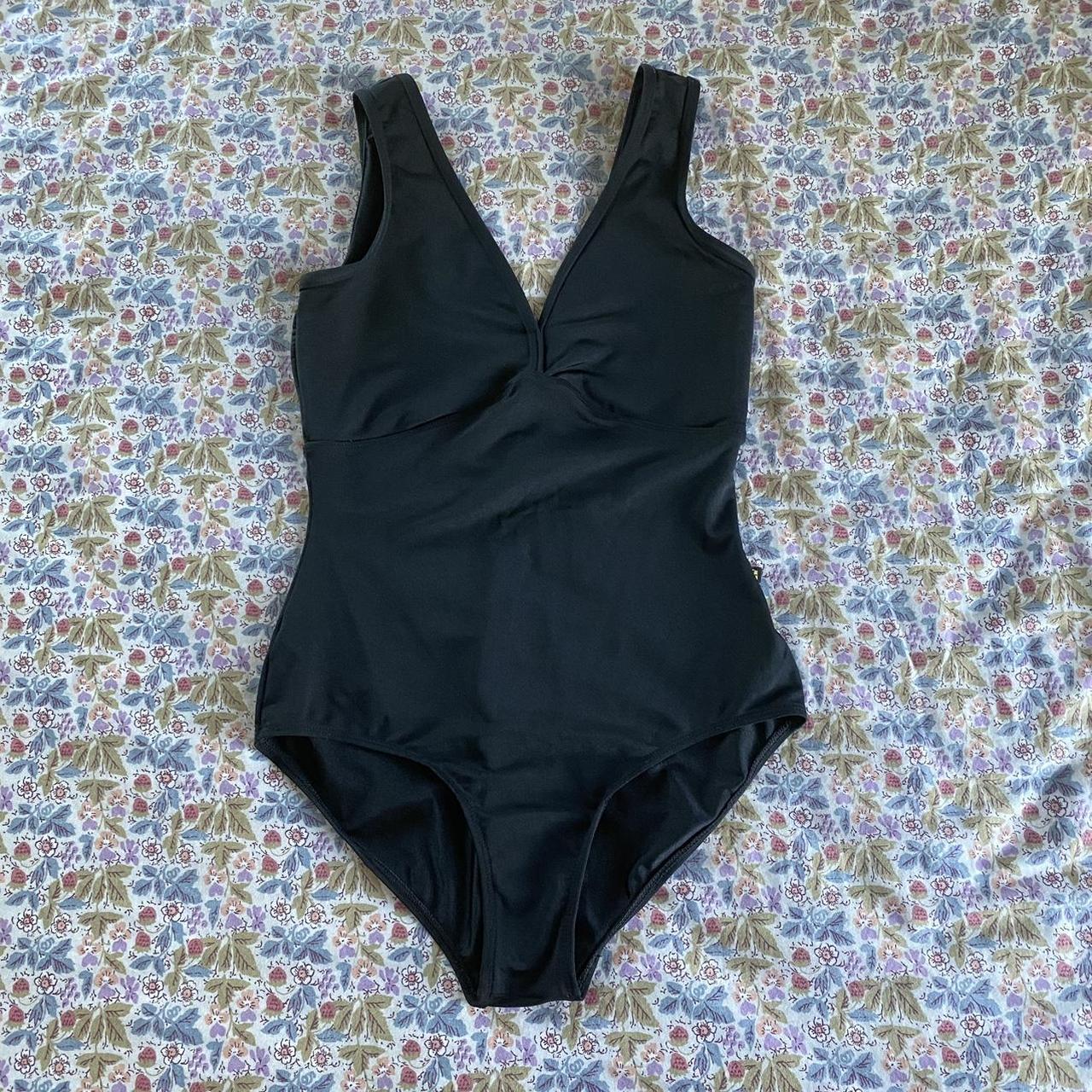 Mariia Classic ballet leotard Size medium v neck... - Depop