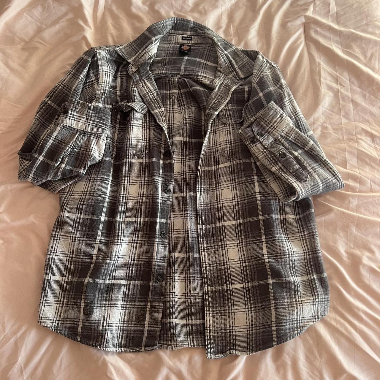 Dickies flannel relaxed fit - Depop