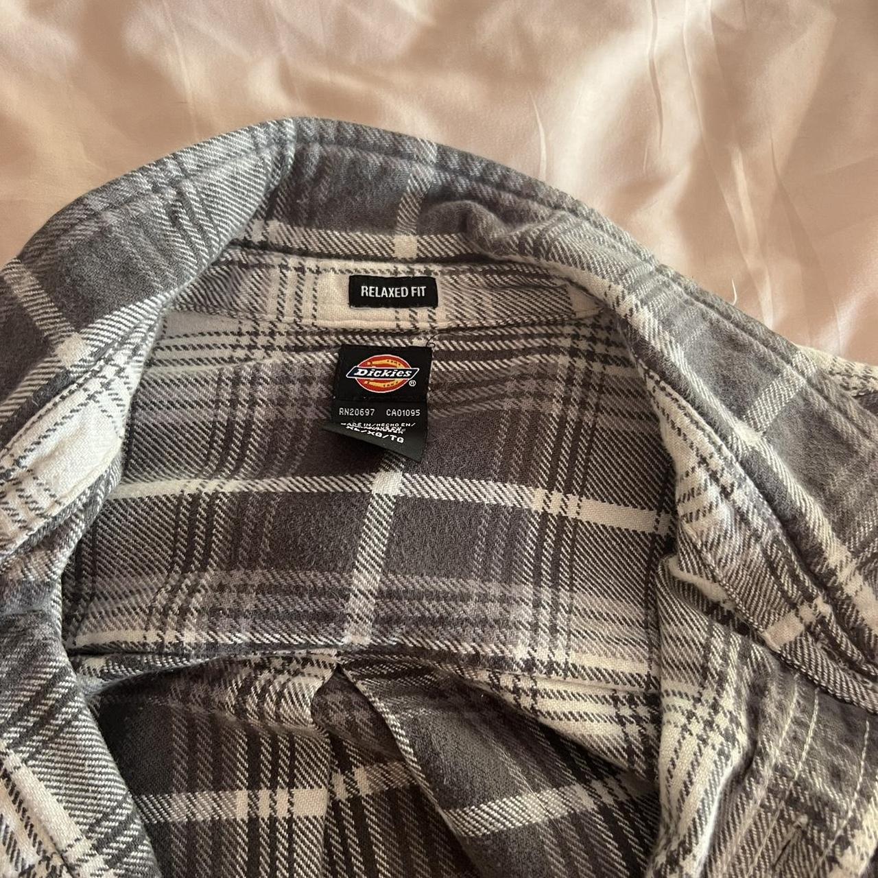 Dickies flannel relaxed fit - Depop