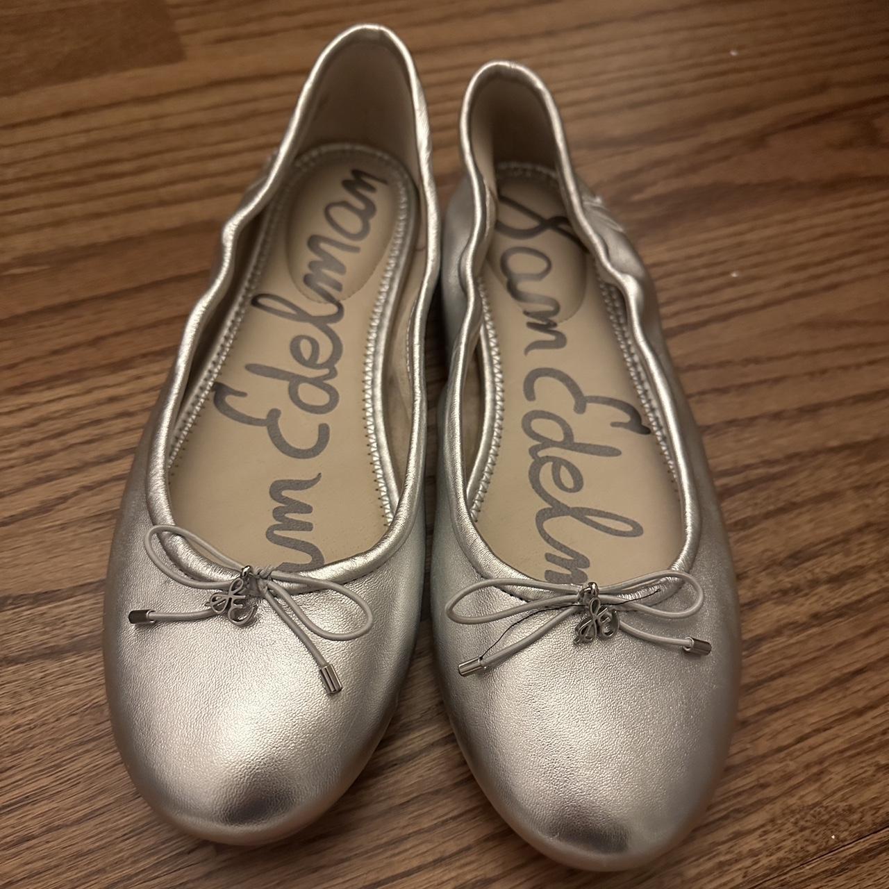 Sam edelman 2024 silver flats