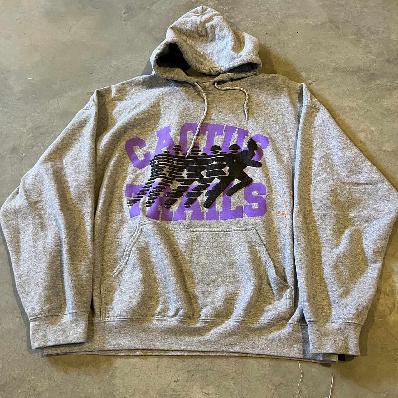 Cactus Jack Travis Scott cactus trails hoodie grey