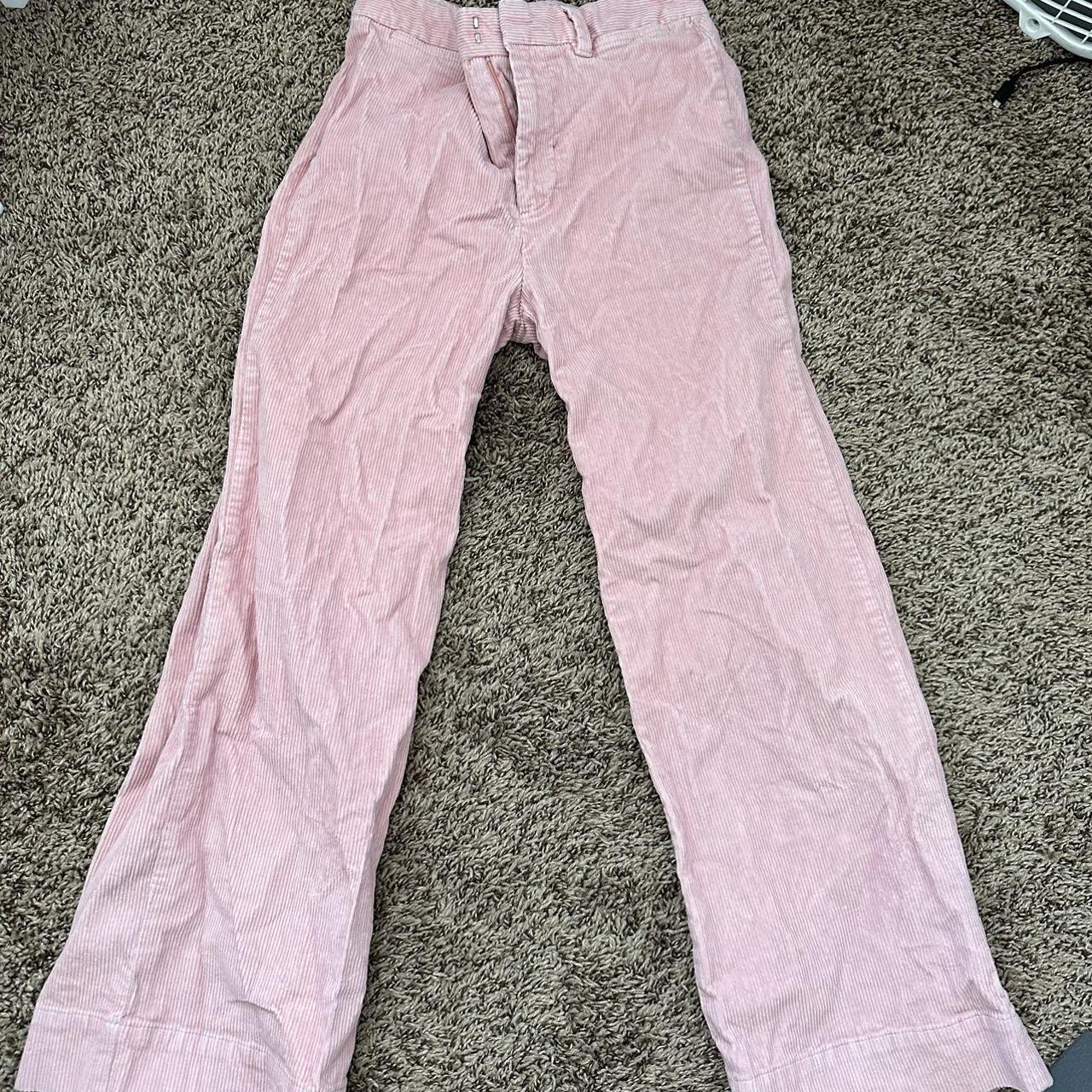 Gap pink corduroy pants 🪷 size 2 Worn a few times... Depop