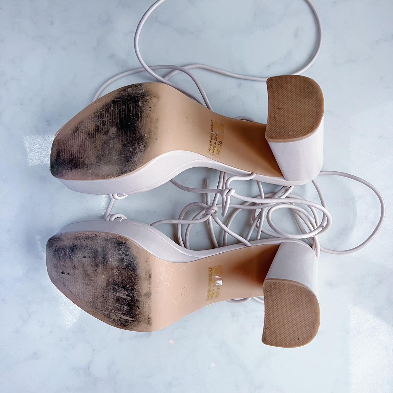 Chunky Lace Up Brogue In KHAKI GREEN | White Stuff