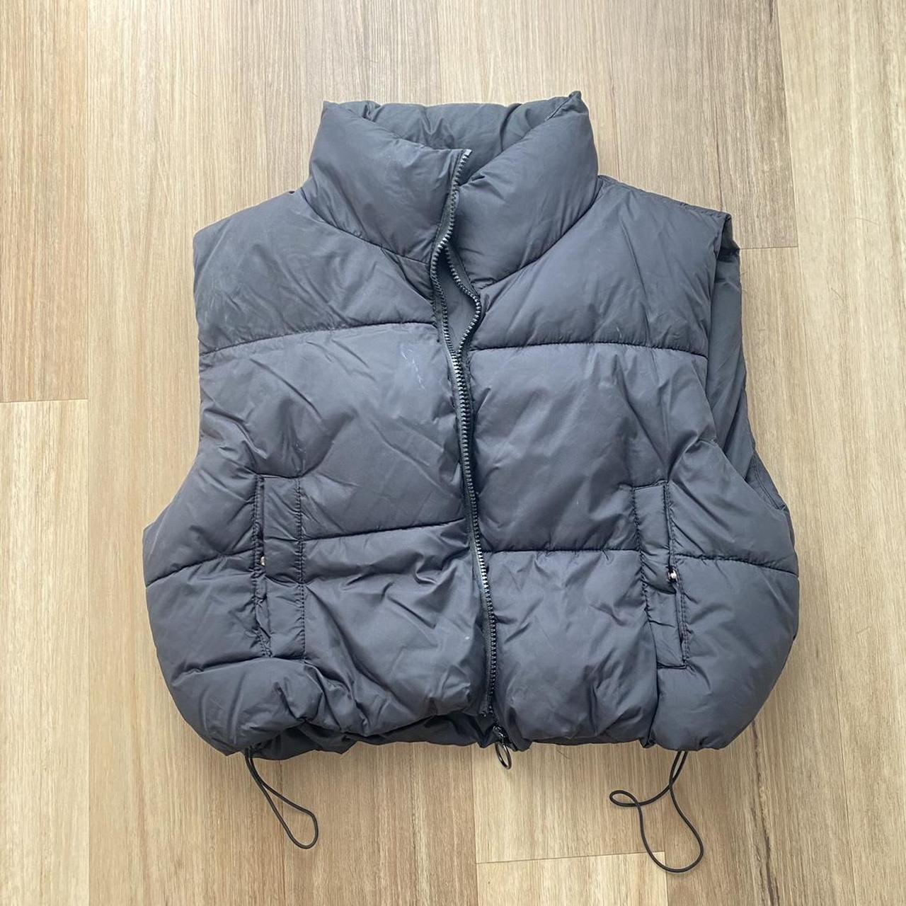 Valley Girl Black vest Super cute and has pockets... Depop