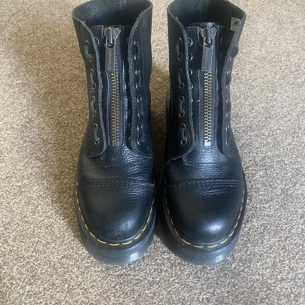 white doc martens sinclair