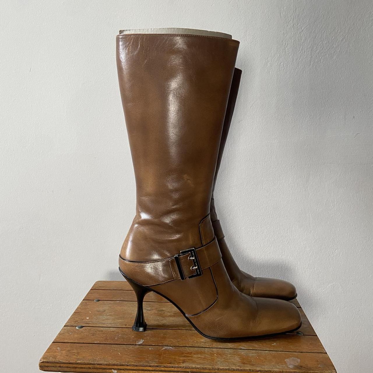 Luciano Padovan Light Brown Leather Boots With Depop 6817