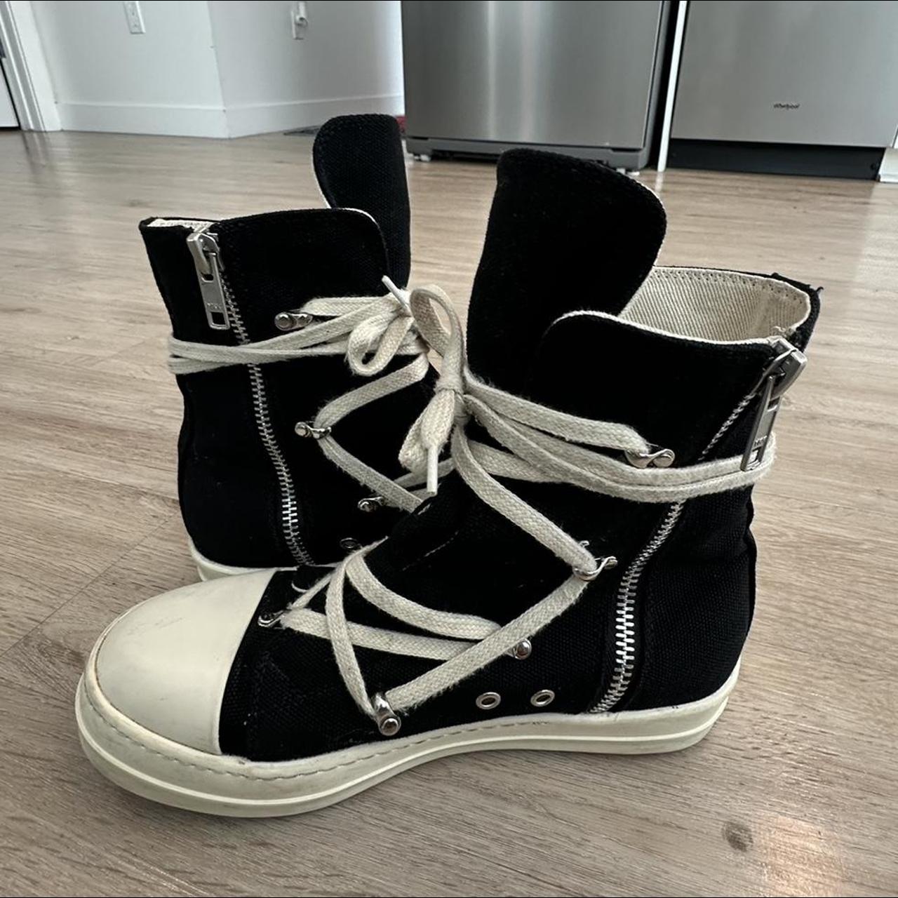 rick owens drkshdw hexagon high top ramones , IT 41...