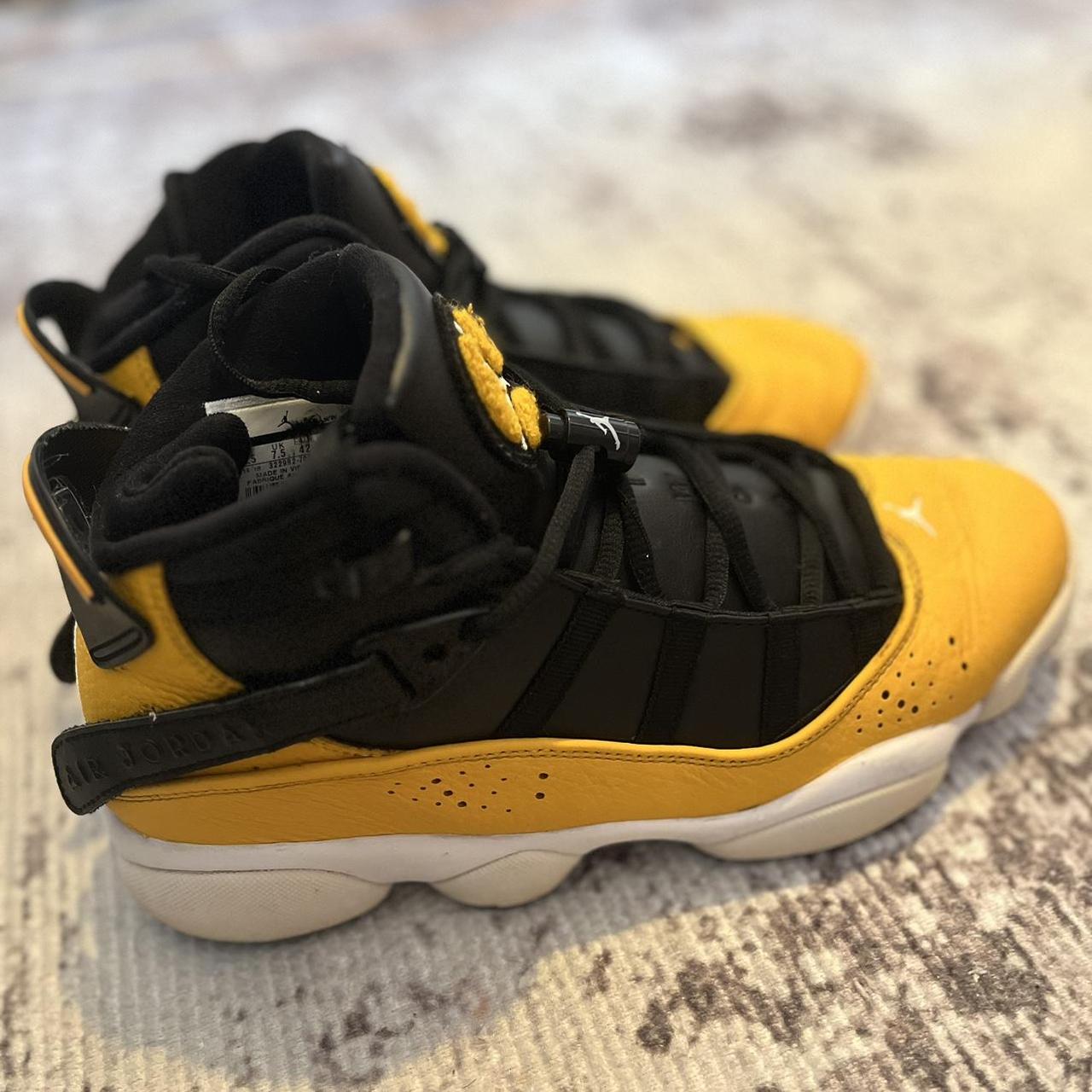 Jordan 6 rings Yellow Taxi In good condition not. Depop