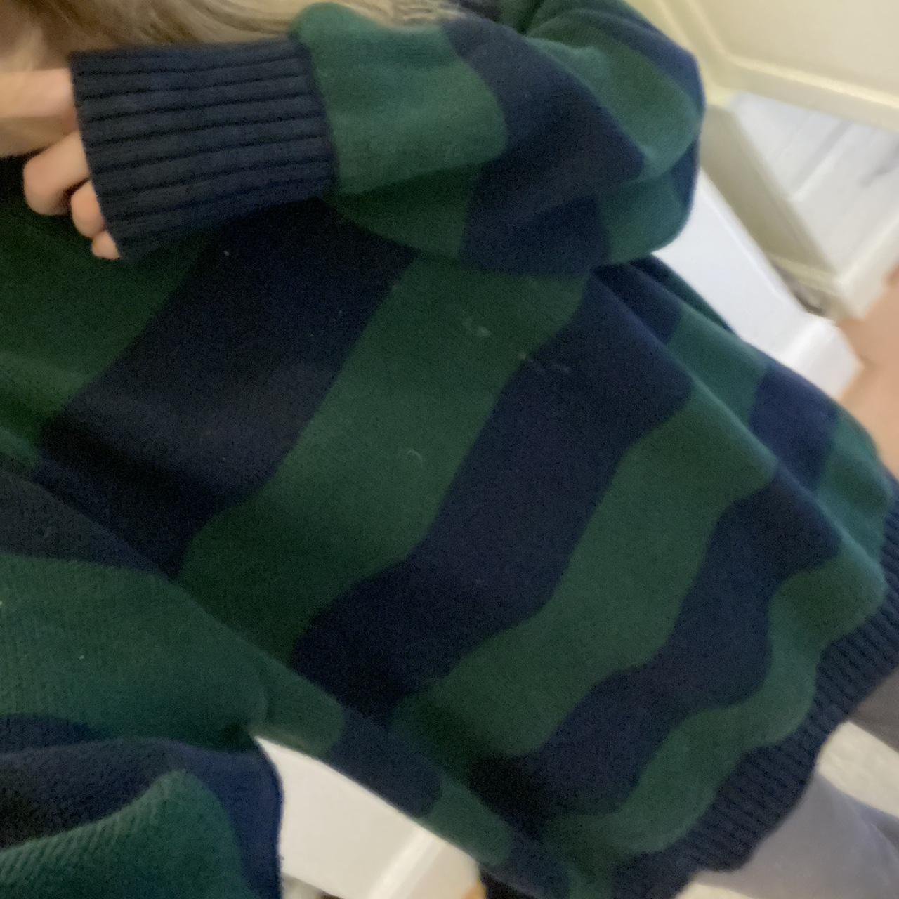 Brandy Melville Women's Green Jumper Depop