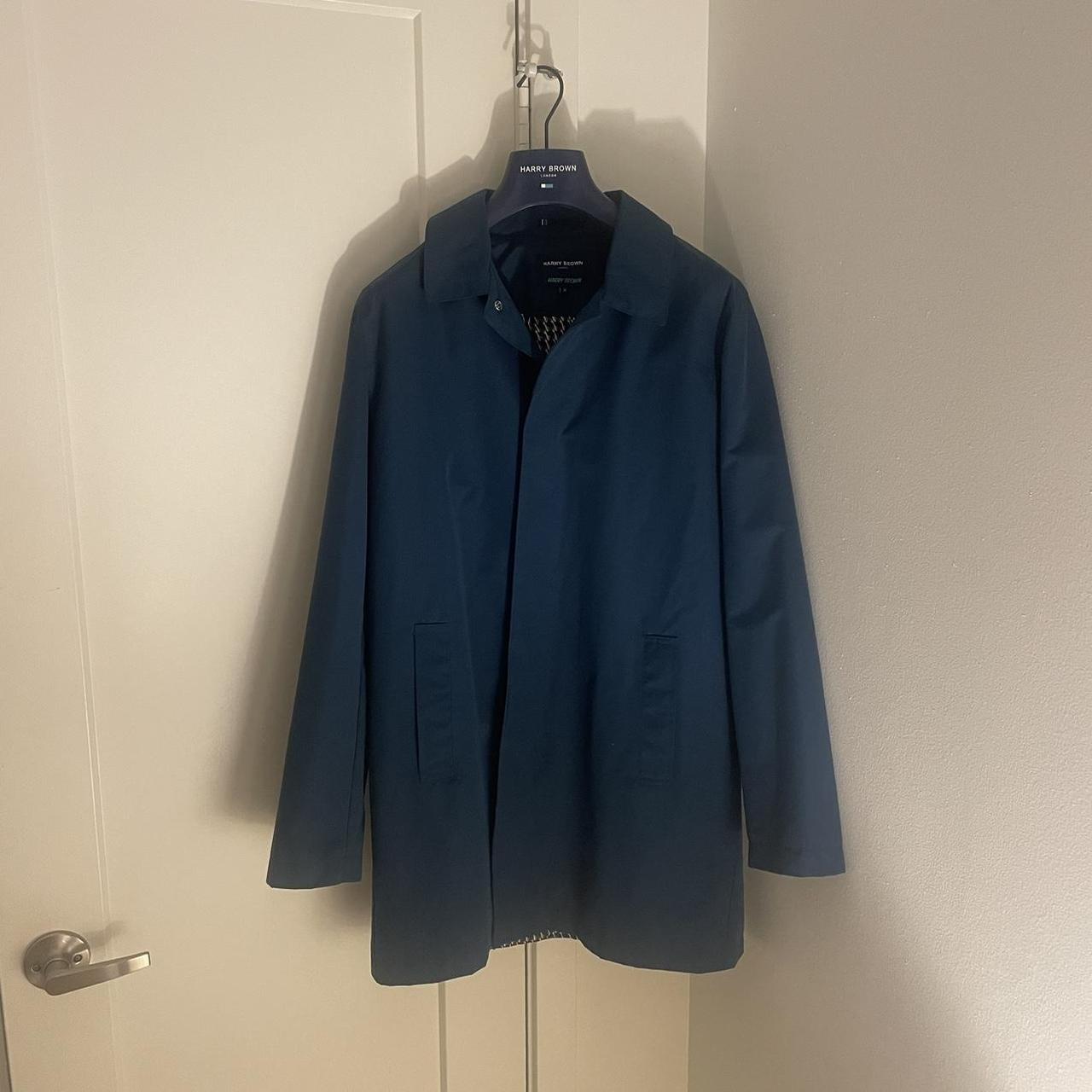 Harry Brown Men's Blue Coat