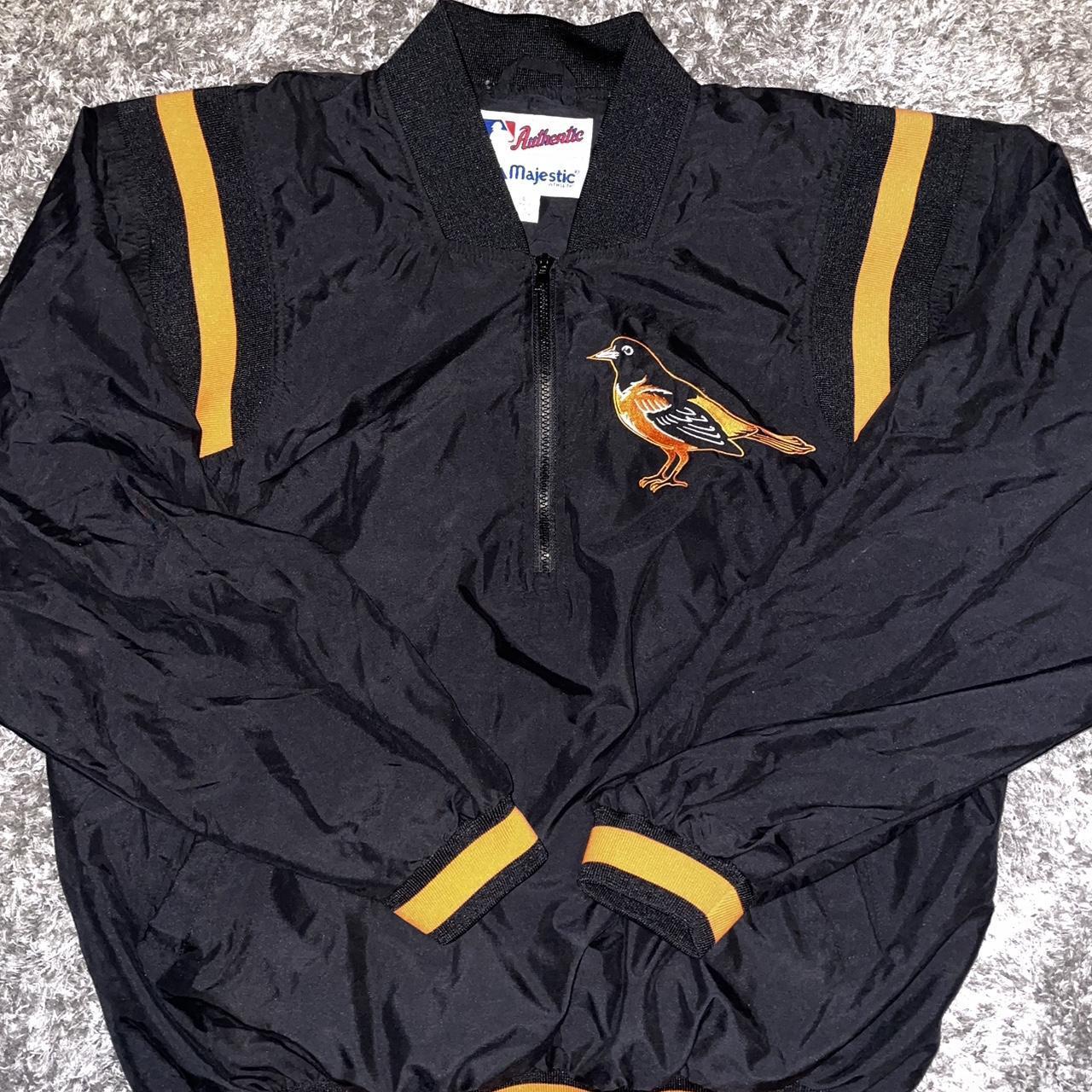 Maker of Jacket MLB Baltimore Orioles Vintage Black Satin